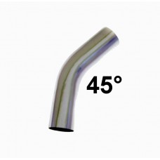 Koleno hliníkové 45°, D: 51mm, (Dĺžka: 35cm)