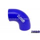 Silikónové koleno TurboWorks 90° 76mm, Modré