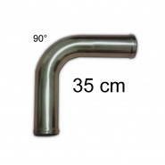 Koleno hliníkové 90°, D: 57mm (Dĺžka: 35cm)