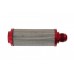 Palivový filter športový, Turboworks, do nádrže, 60 mikronov, AN10, červený