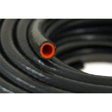 Podtlaková hadica, silikónová, Pretkávaná, 15 mm, Čierna, PRO