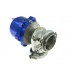 Wastegate ventil, Externý, nastaviteľný, 44mm, 1bar, V-band, modrý
